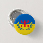 Rond 2,50 Cm Badge kabyle de Heidzer (Devant & derrière)