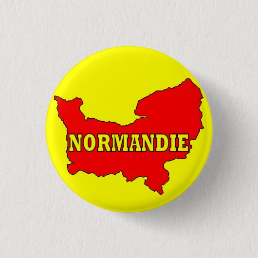 Rond 2,50 Cm Badge normandie (Devant)
