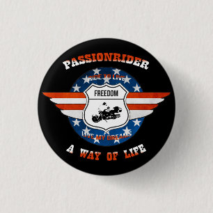 Rond 2,50 Cm Badge PassionRider