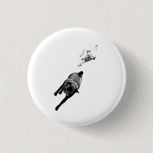 Rond 2,50 Cm Badge Photo Toutou Steadfast