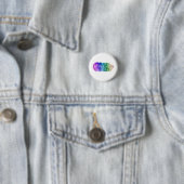 Rond 2,50 Cm Badge Tooniverse (En situation)