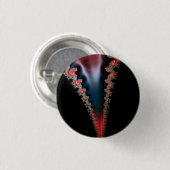 Rond 2,50 Cm Badge Zip Mandelbrot (Devant & derrière)