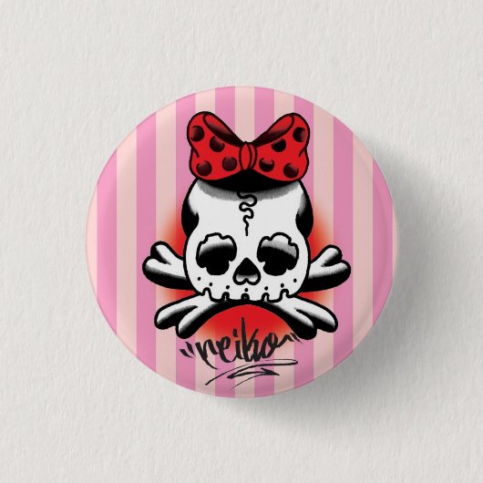 Rond 2,50 Cm Dokuro chan Can Badge (Devant)