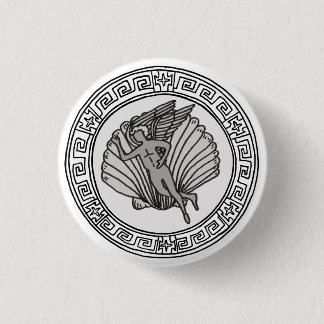 Rond 2,50 Cm Les Olympiens ! Aphrodite / Symbole Vénus badge