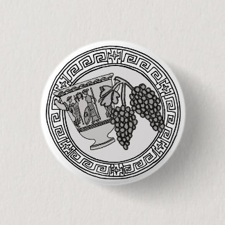 Rond 2,50 Cm Les Olympiens ! Symbole Dionysos/Bacchus badge