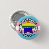 Rond 2,50 Cm (LGBTQ) Badge certifié des membres FinnFam (Devant & derrière)