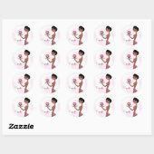 Rond 311-Carmella le Sticker Cupcake Cutie (Feuille)