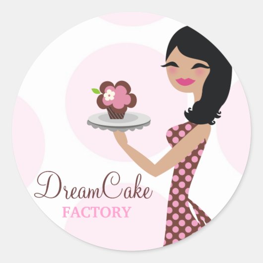 Rond 311 Sticker Carlie the Cupcake Cutie (Devant)