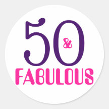 50 Et Fabuleux | Sticker pour le 50e anniversaire
