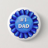 Rond 5 Cm #1 Badge bleu papa (Devant)