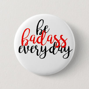 Rond 5 Cm Badass badge