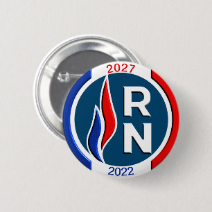 Rond 5 Cm Badge 57 mm, RN 2022 2027 3D