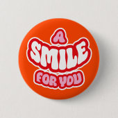 Rond 5 Cm Badge A Smile For You/ (Devant)