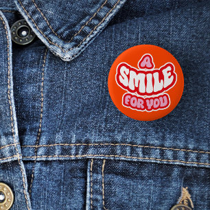Rond 5 Cm Badge A Smile For You/