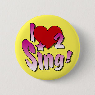 Rond 5 Cm Badge de chant