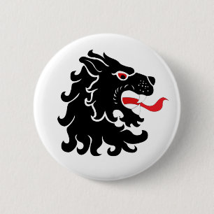 Rond 5 Cm Badge de la population du Royaume d'An Tir