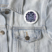 Rond 5 Cm Badge de l'Assistant Site Web (En situation)