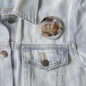 Rond 5 Cm Badge de Marmot alpine (En situation)