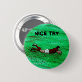 Rond 5 Cm Badge de rugby (Devant & derrière)