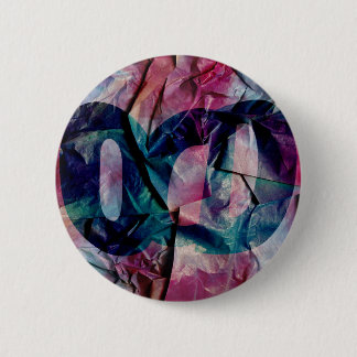 Rond 5 Cm Badge de sensibilisation au TOC (texturé)
