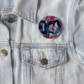 Rond 5 Cm Badge de sensibilisation au TOC (texturé) (En situation)