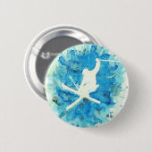 Rond 5 Cm Badge de ski (Devant & derrière)