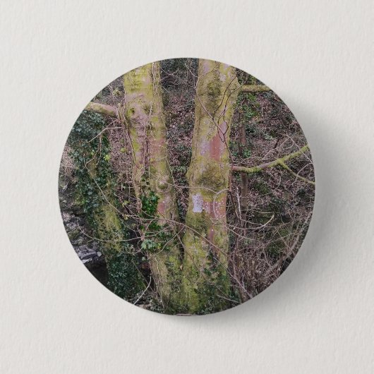 Rond 5 Cm badge des miroirs (Devant)