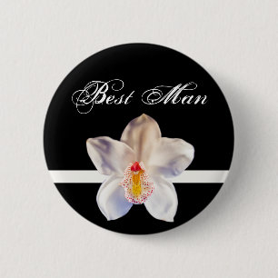 Rond 5 Cm Badge d'identification du meilleur Mariage
