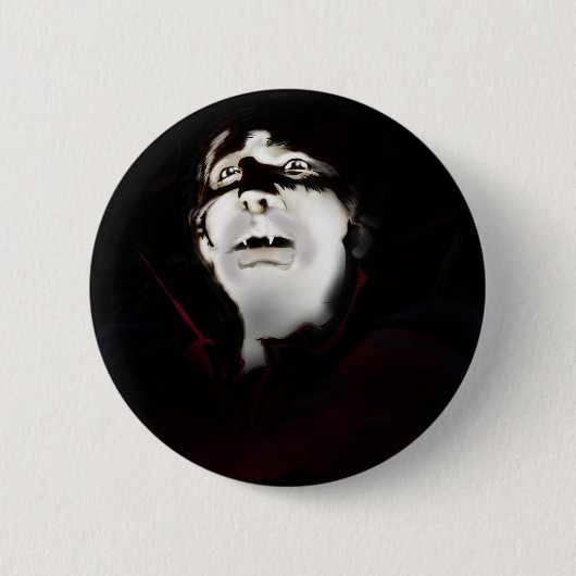 Rond 5 Cm Badge du bouton Vampire (Devant)