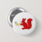 Rond 5 Cm Badge du canton d'Akornebir Populace (Devant & derrière)