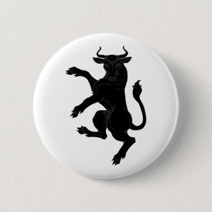 Rond 5 Cm Badge du canton de Cluain Populace