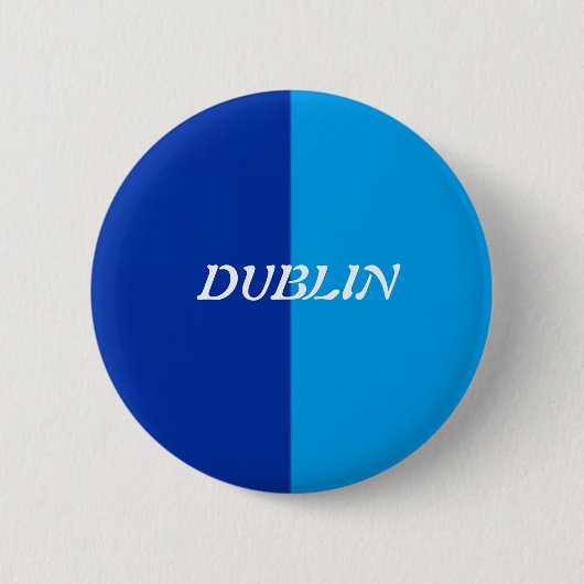 Rond 5 Cm Badge Dublin (Devant)