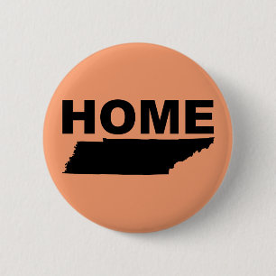 Rond 5 Cm Badge Épingle du Bouton de la Maison du Tennessee