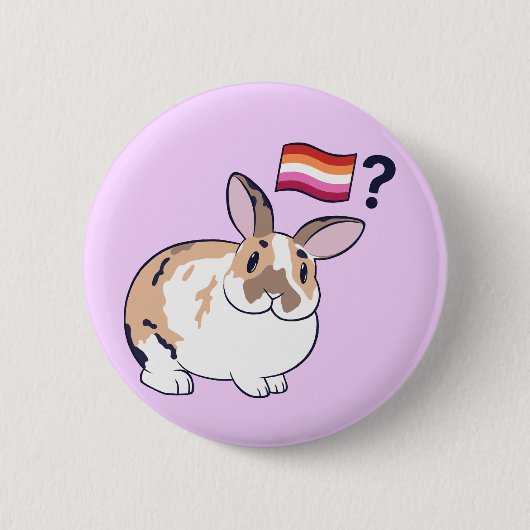 Rond 5 Cm Badge Fierté de la Paddy (Lesbienne) (Devant)