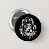 Rond 5 Cm Badge Harley Quinn (Devant & derrière)