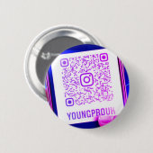 Rond 5 Cm Badge Jeunes Professionnels (Devant & derrière)