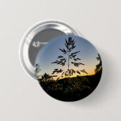 Rond 5 Cm Badge Johnson Grass (Devant & derrière)