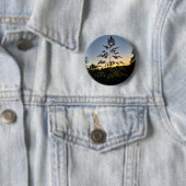 Rond 5 Cm Badge Johnson Grass (En situation)