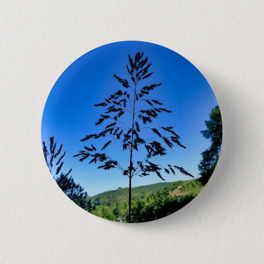 Rond 5 Cm Badge Johnson Grass (Devant)