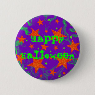 Rond 5 Cm Badge 'Joyeux Halloween' Spellbound