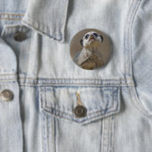 Rond 5 Cm Badge Kute Kat (En situation)