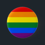 Rond 5 Cm Badge LGBT<br><div class="desc">Montrez votre fierté et votre soutien à la communauté LGBT avec ce bouton arc-en-ciel.</div>