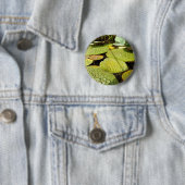 Rond 5 Cm Badge Lily Pads (En situation)