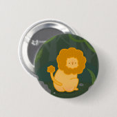 Rond 5 Cm Badge Lion (Devant & derrière)