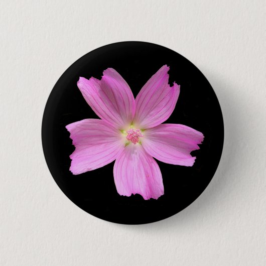 Rond 5 Cm Badge Musk-mallow (Devant)