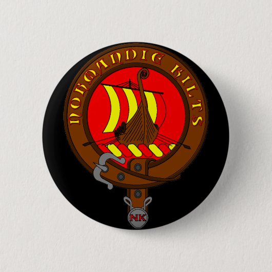Rond 5 Cm Badge Normandie Kilts (Devant)