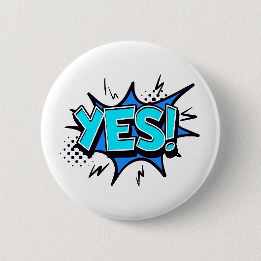 Rond 5 Cm Badge OUI (Devant)