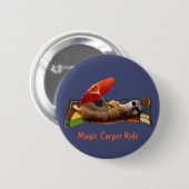 Rond 5 Cm Badge Tapis Magique (Devant & derrière)
