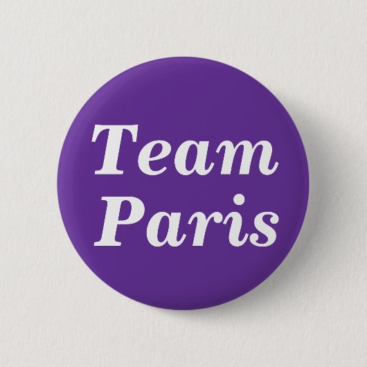 Rond 5 Cm Badge Team Paris (Devant)
