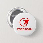 Rond 5 Cm Badge Transdev (Devant & derrière)